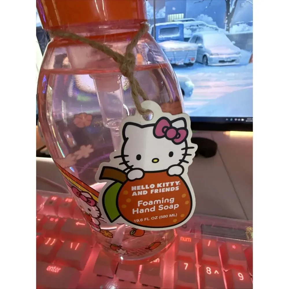 Hello Kitty Hand Soap Mango Grove Foaming Scented 2025 Sanrio Bathroom Kitchen